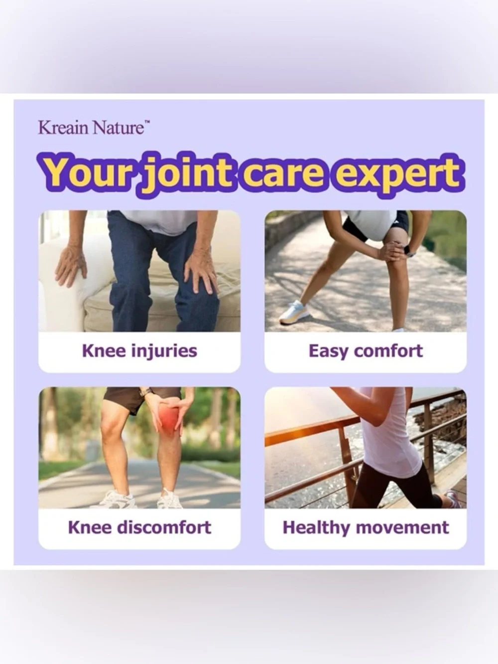 Bundle of 2 Soothing Pain Relief Massage Gel — Purple - Picture 5 of 7